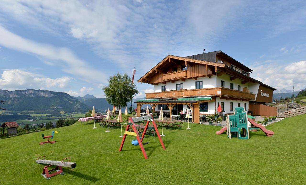 Alpengasthof Hirschberg Sankt Johann in Tirol Exterior foto