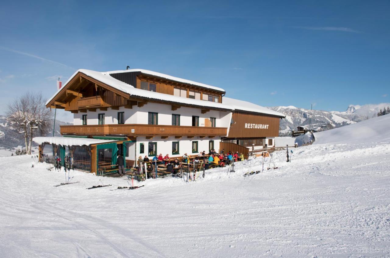 Alpengasthof Hirschberg Sankt Johann in Tirol Exterior foto