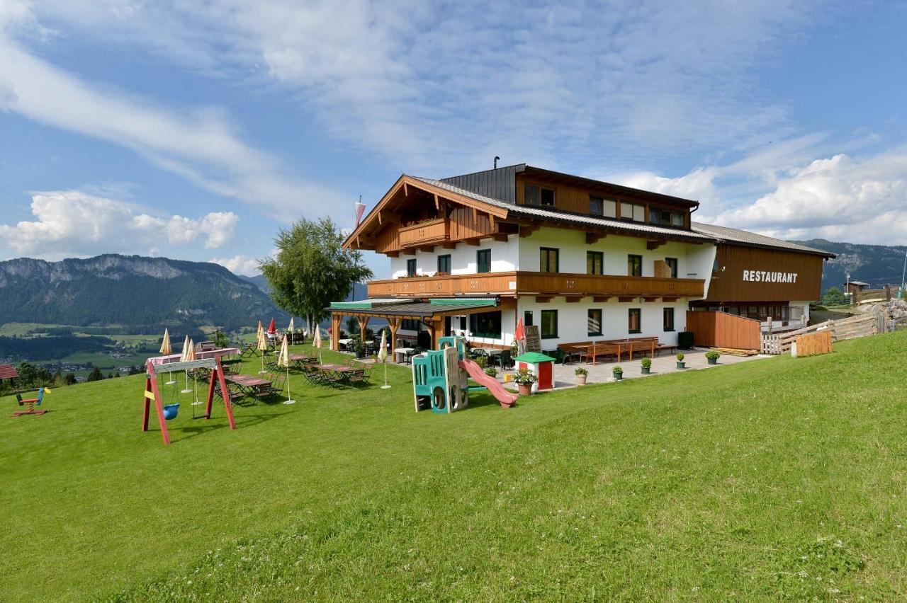 Alpengasthof Hirschberg Sankt Johann in Tirol Exterior foto